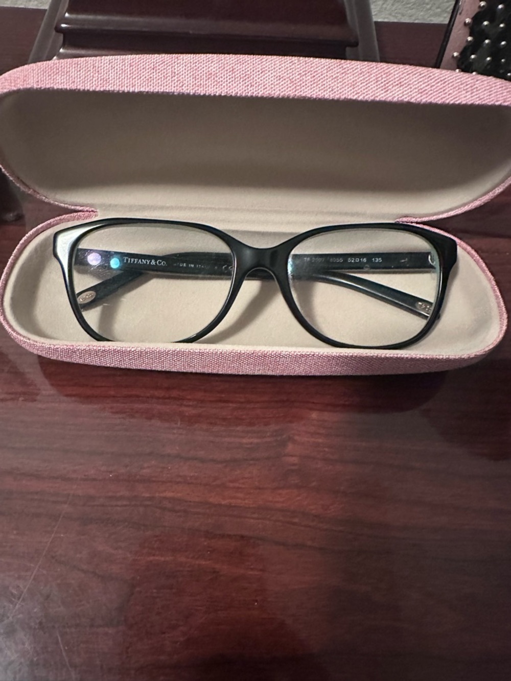 Tiffany & Co. Kids Light Blue Frame Sunglasses with Black Temples